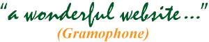 Gramophone: "A wonderful website"