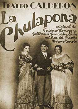 La Chulapona - original poster