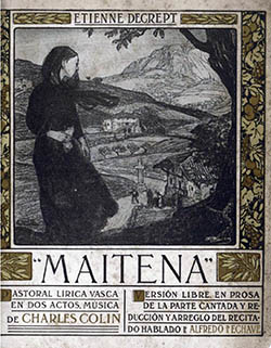 Maitena (Vocal Score, des. Aurelio Arteta)