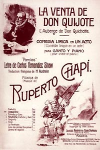 La venta de Don Quijote (Vocal Score cover)