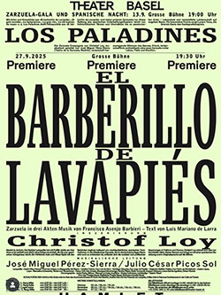 El barberillo de Lavapies (Basel) (poster)