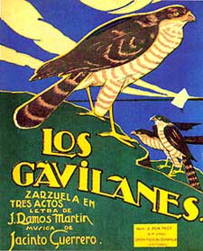 Los Gavilanes - original playbill