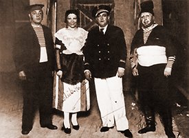 1929 cast for "Marina" - Mardones, Capsir, Lazaro, Redondo