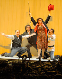Boni, Olga, Coronel Bruno, Pich, © Teatro Arriaga, fotografia de E. MORENO ESQUIBEL 