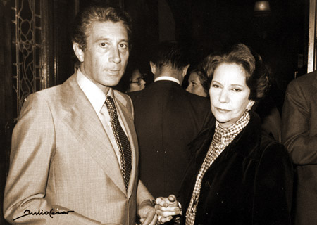 With Conchita Montes (1977)