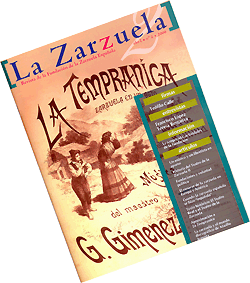Magazine of the Zarzuela Foundation